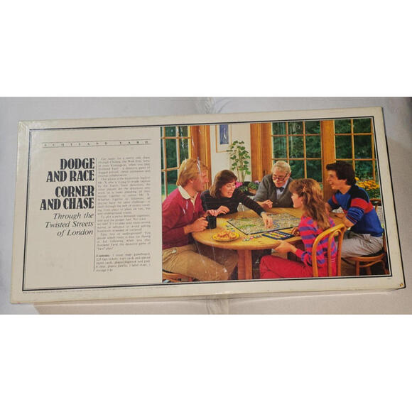 Vintage 1985 Scotland Yard Board Game by Milton Bradley - 100% COMPLETE - Picture 4 of 6